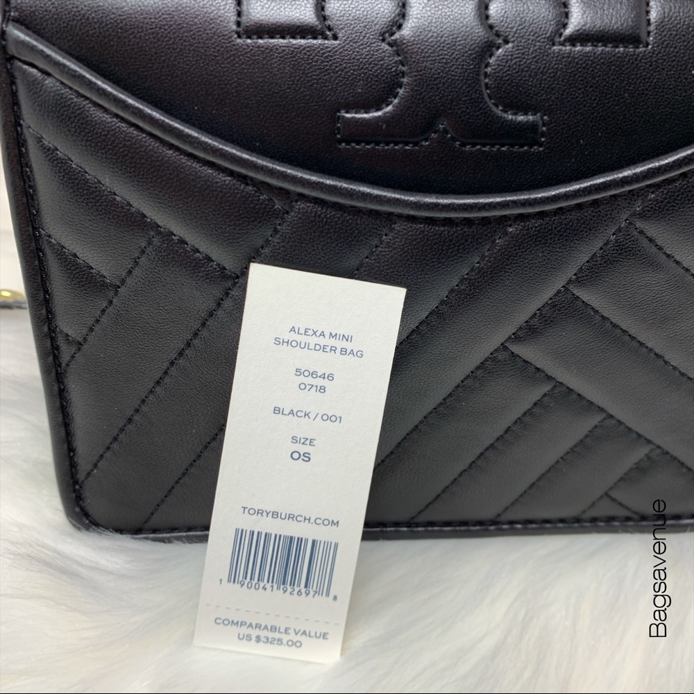 Alexa mini shoulder bag Tory Burch crossbody new - Picture 6 of 6